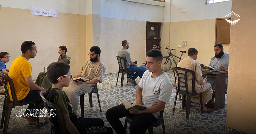 فعالية السرد لطلاب ديوان الحفاظ ضمن برنامج التمكين والتثبيت